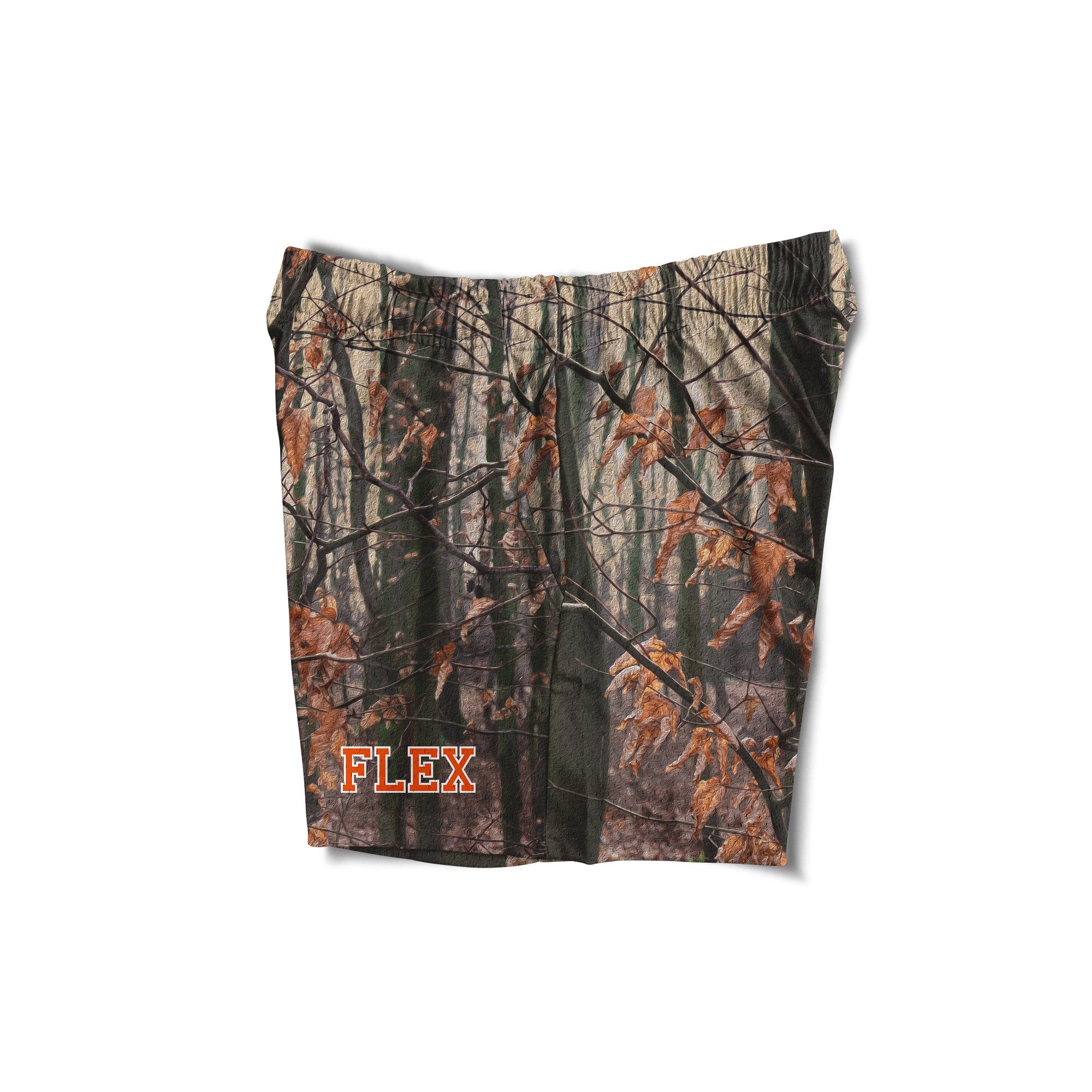 Mesh Flex Shorts 5" - Autumn Camouflage sold by Flex Living product image thumbnail 4