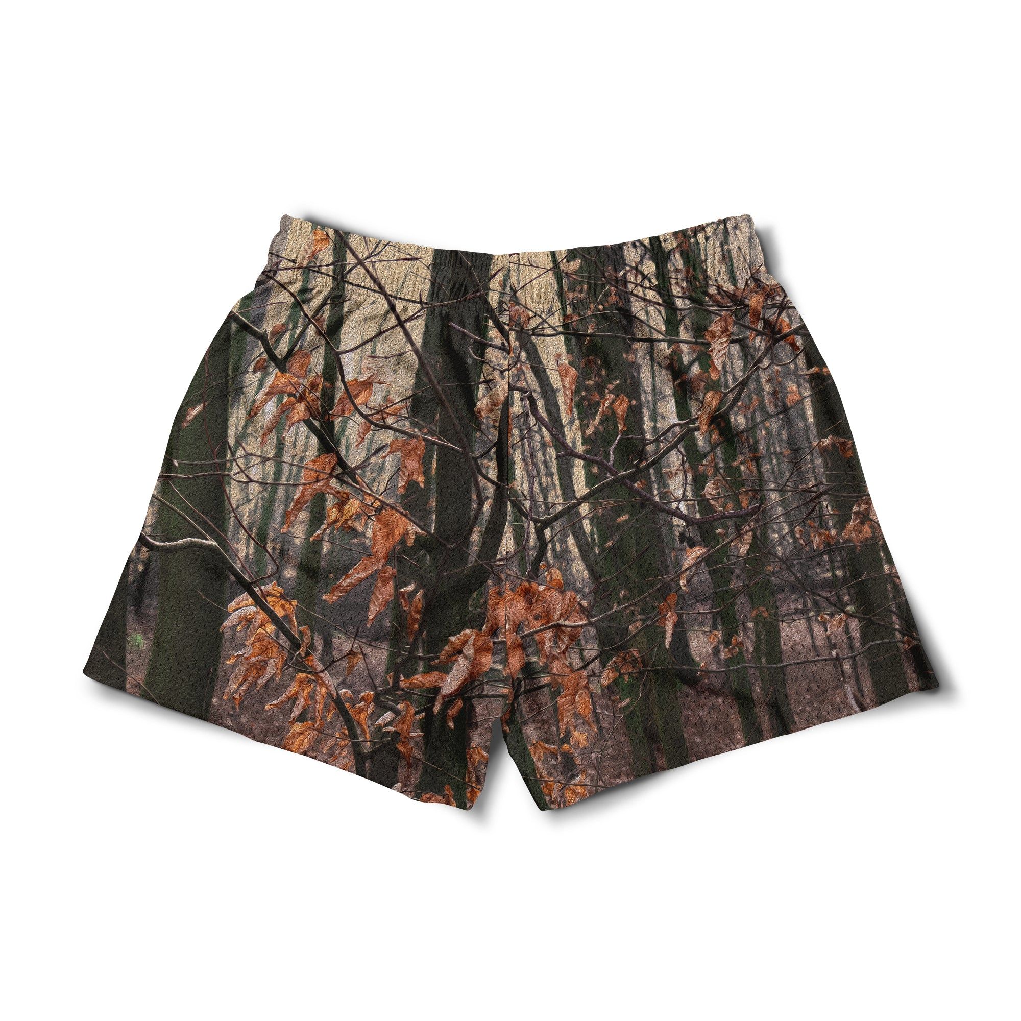 Mesh Flex Shorts 5" - Autumn Camouflage sold by Flex Living product image thumbnail 3