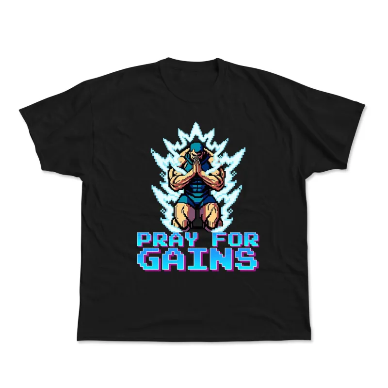 Pray For Gains Premium Tee sold by Flex Living
