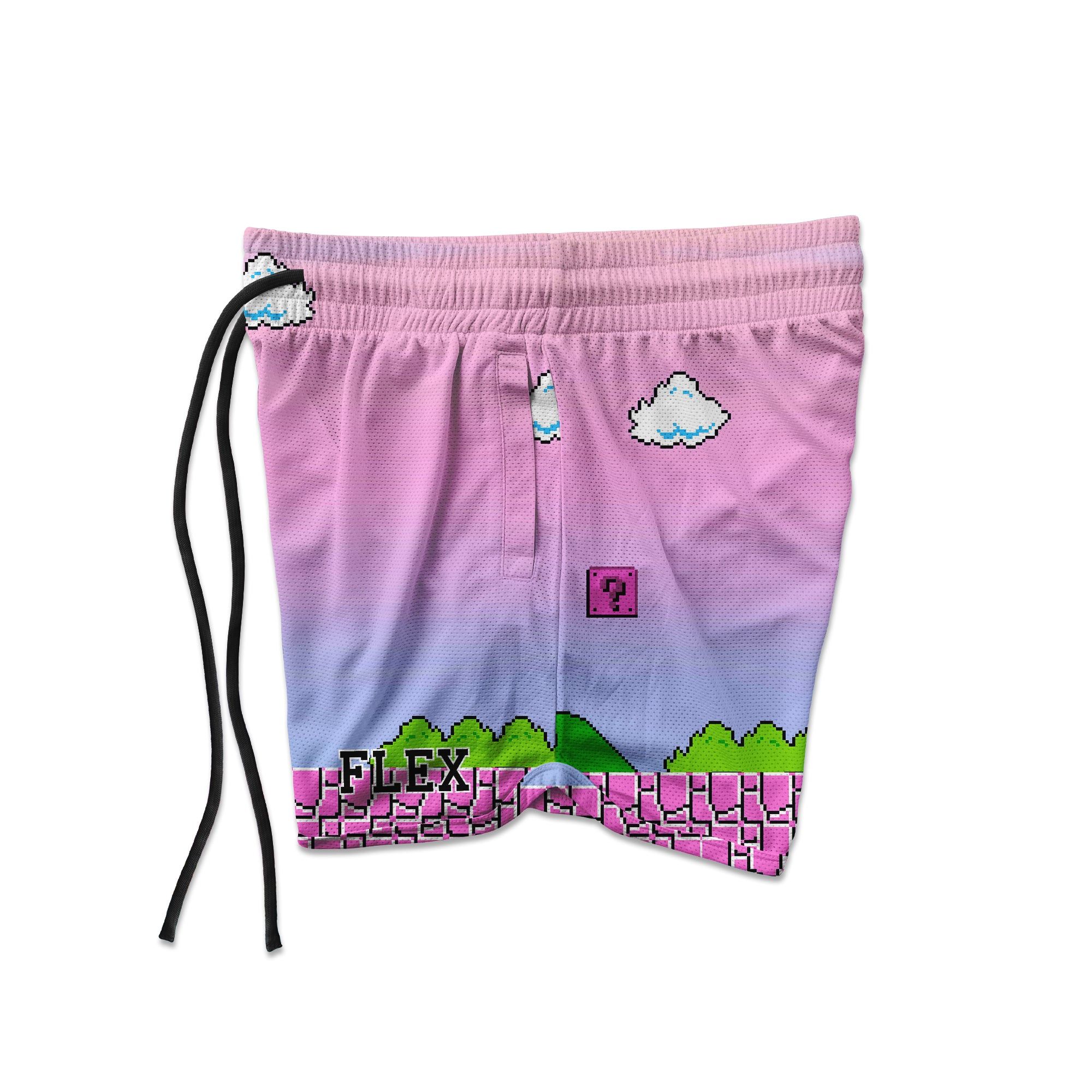 Muay Thai Shorts - Peach Power sold by Flex Living product image thumbnail 3