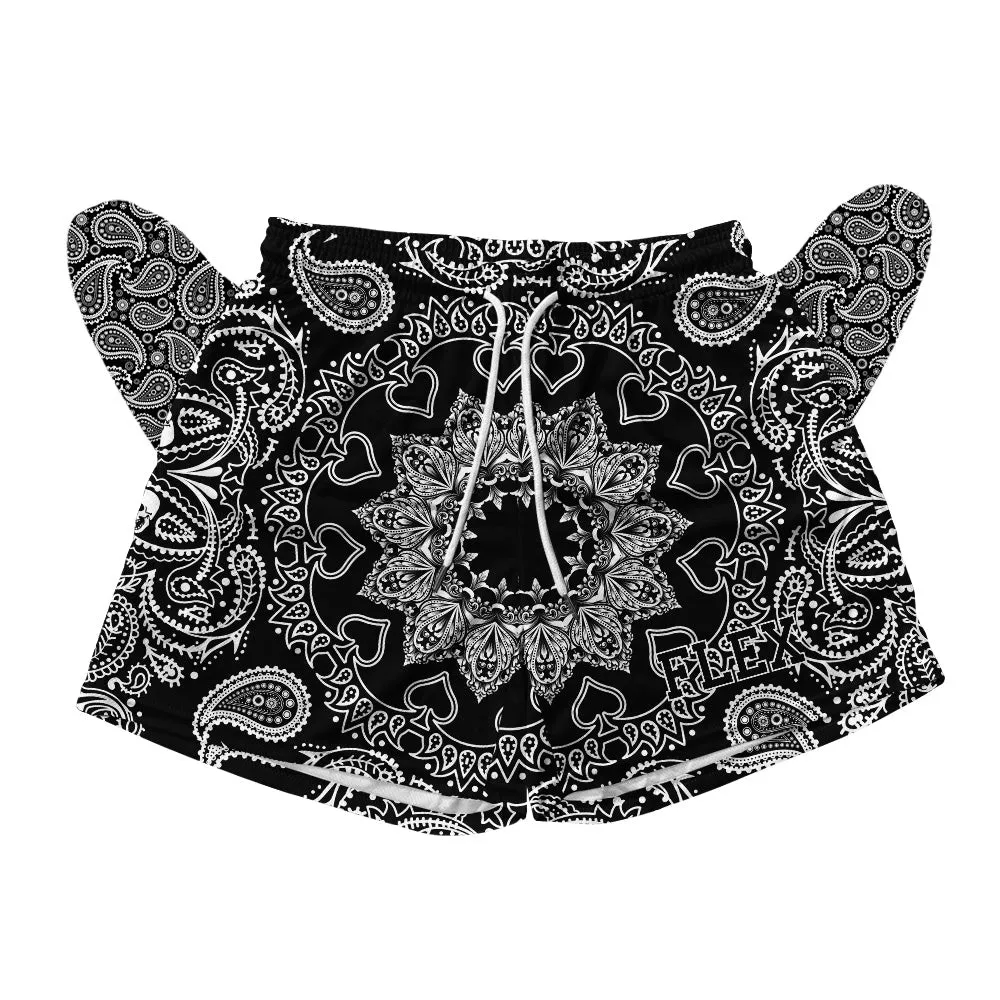 Basic Mesh Short - Paisley Pattern sold by Flex Living product image thumbnail 2