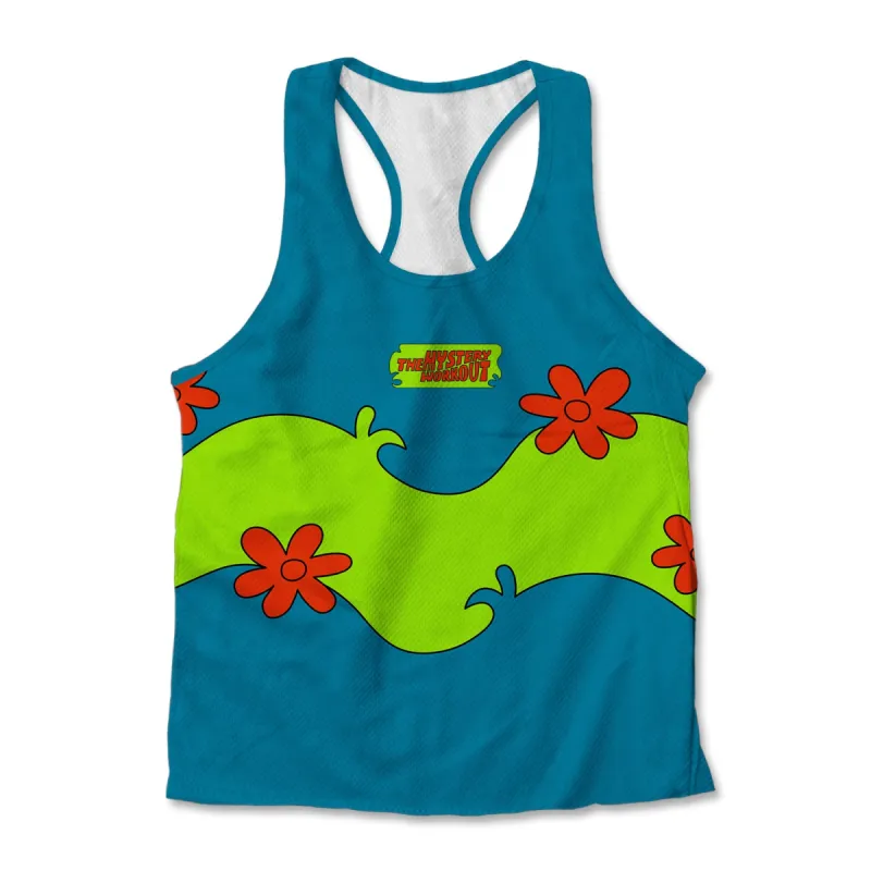 Printed Jersey Tank - The Mystery Workout sold by Flex Living