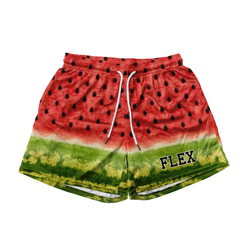 Basic Mesh Short - Watermelon sold by Flex Living