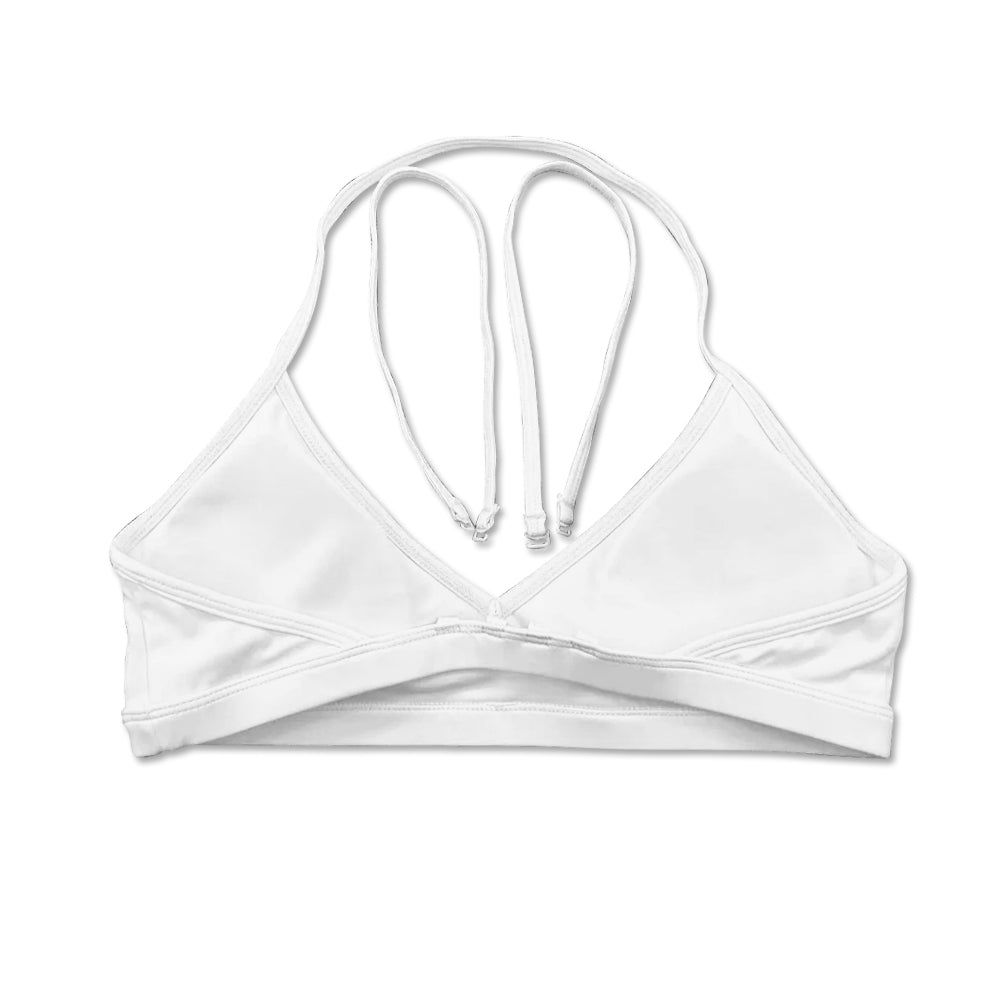 Halter V-Neck Bra - White sold by Flex Living product image thumbnail 3