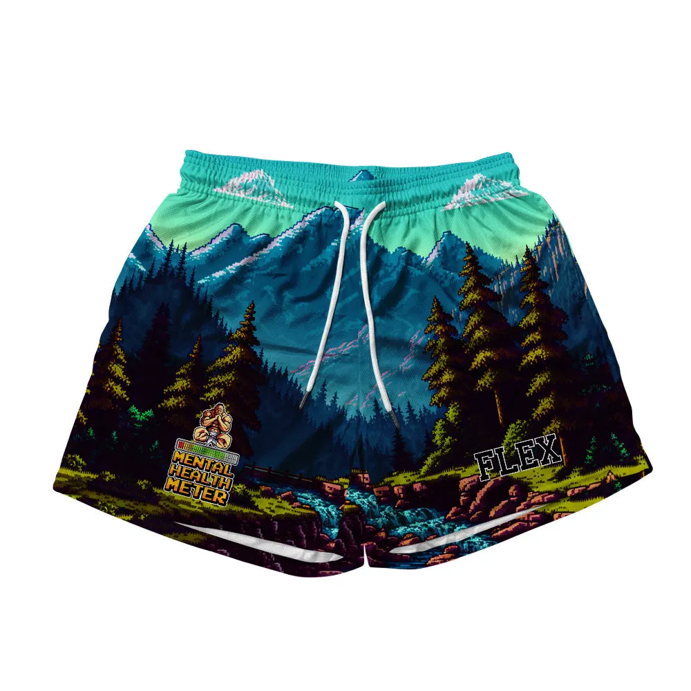 Basic Mesh Short - Mental Health Meter sold by Flex Living