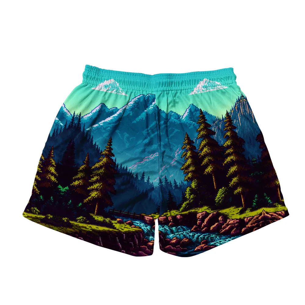 Basic Mesh Short - Mental Health Meter sold by Flex Living product image thumbnail 3