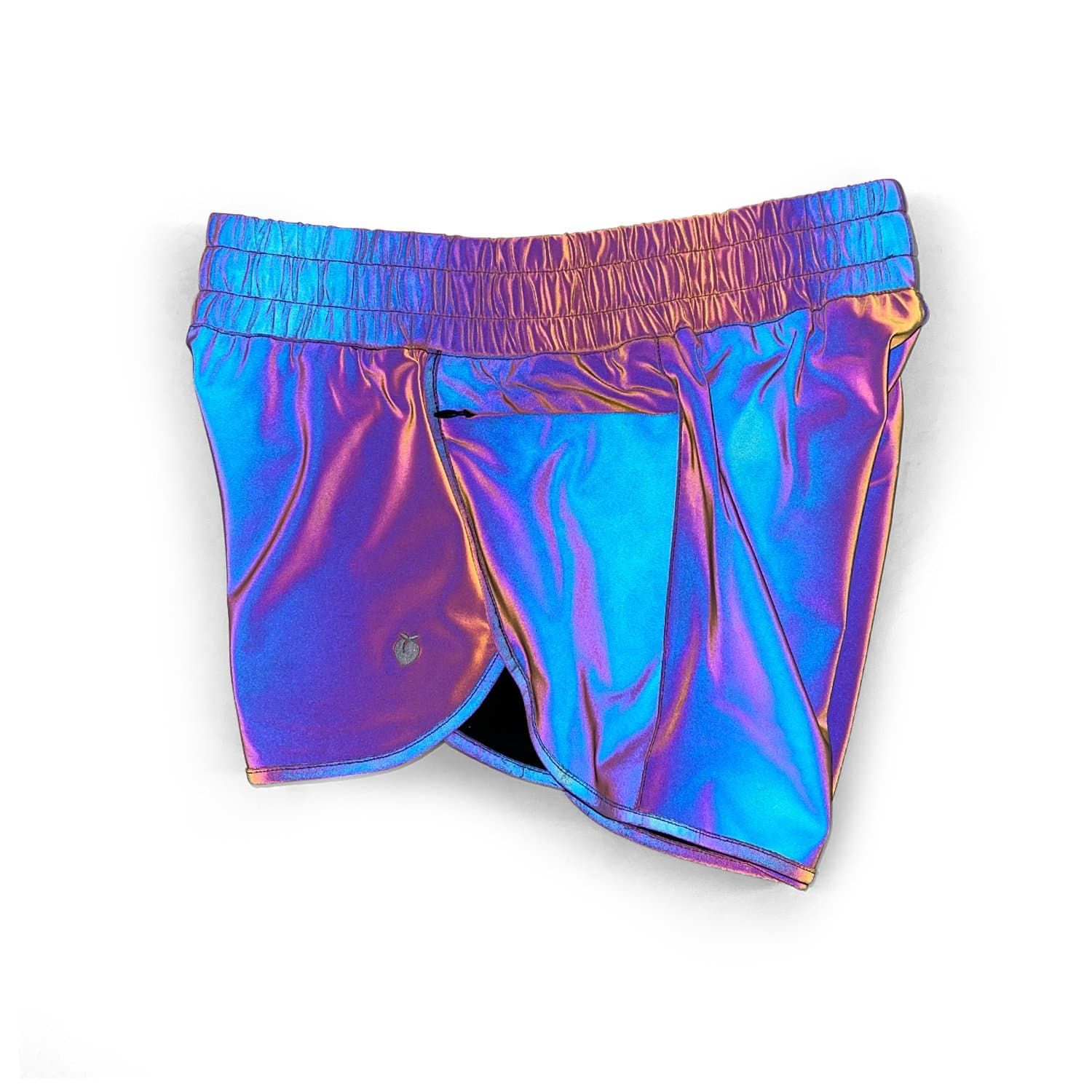 Women's Liner Track Shorts - Rainbow Reflective V2 sold by Flex Living product image thumbnail 5