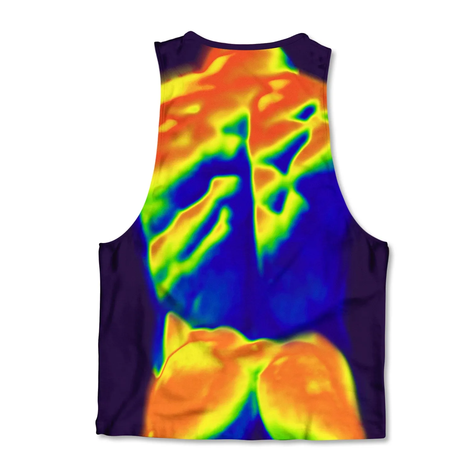 Printed Muscle Tank - Body Heat Map sold by Flex Living product image thumbnail 2