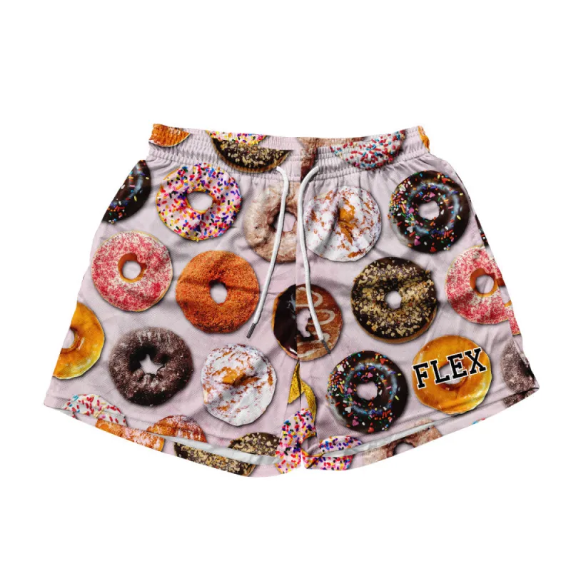Basic Mesh Short - Donuts sold by Flex Living