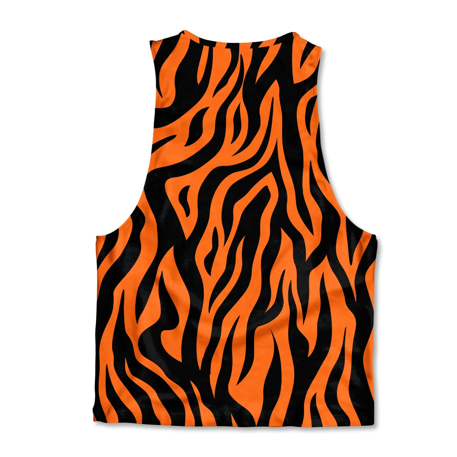 Printed Muscle Tank - Tiger Print sold by Flex Living product image thumbnail 2