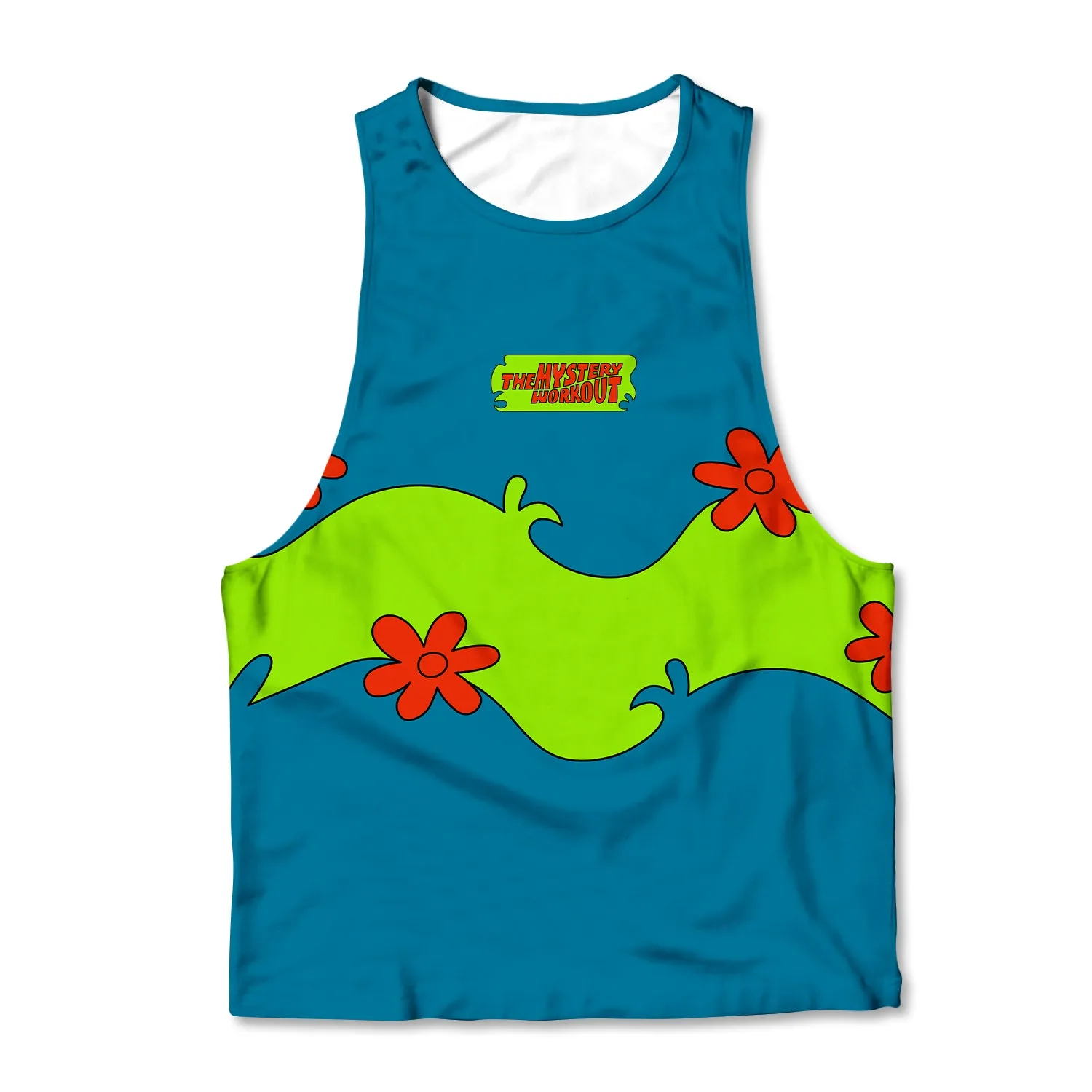 Printed Muscle Tank - The Mystery Workout sold by Flex Living