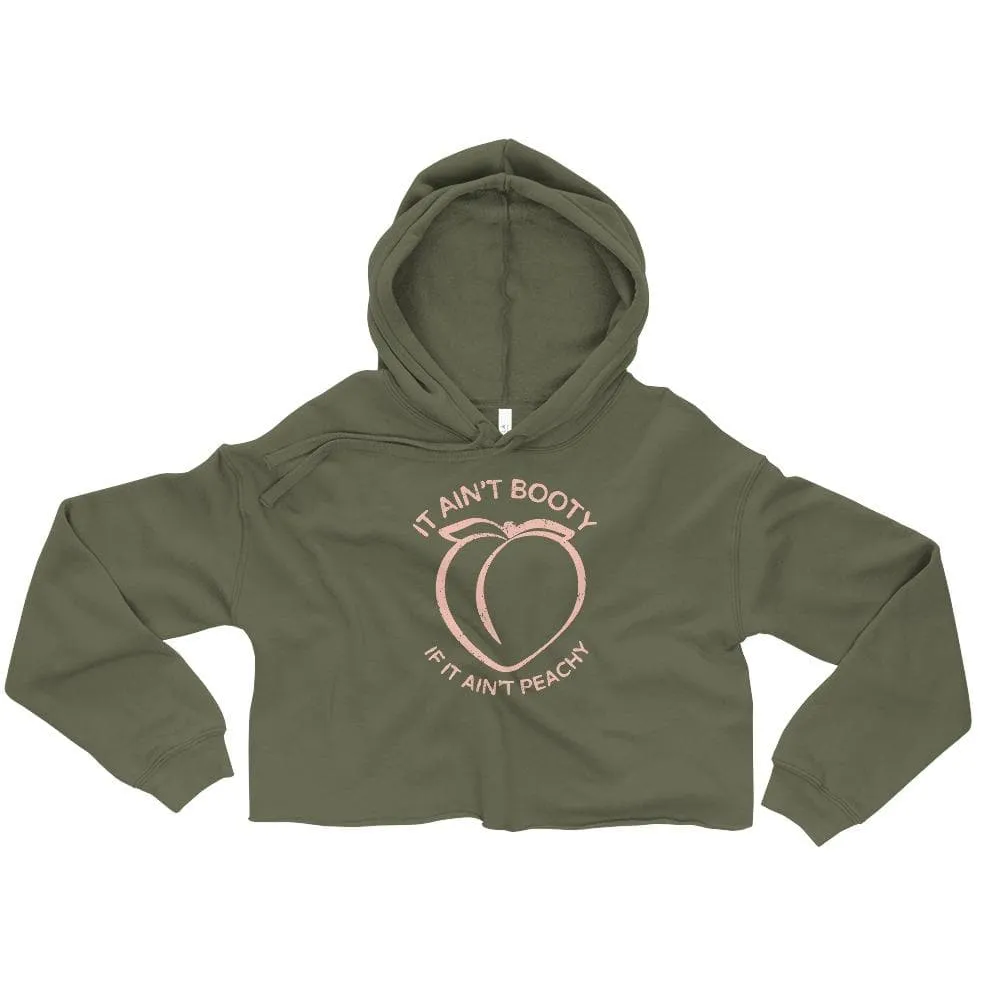 It Ain't Booty Crop Hoodie sold by Flex Living product image thumbnail 2