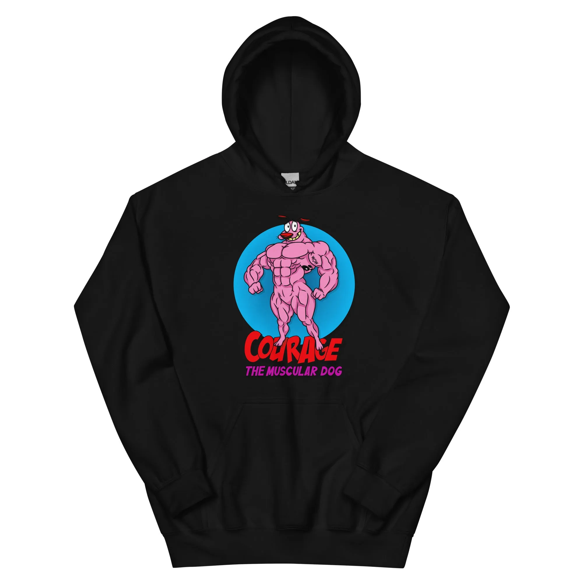 The Muscular Dog Unisex Hoodie sold by Flex Living product image thumbnail 2