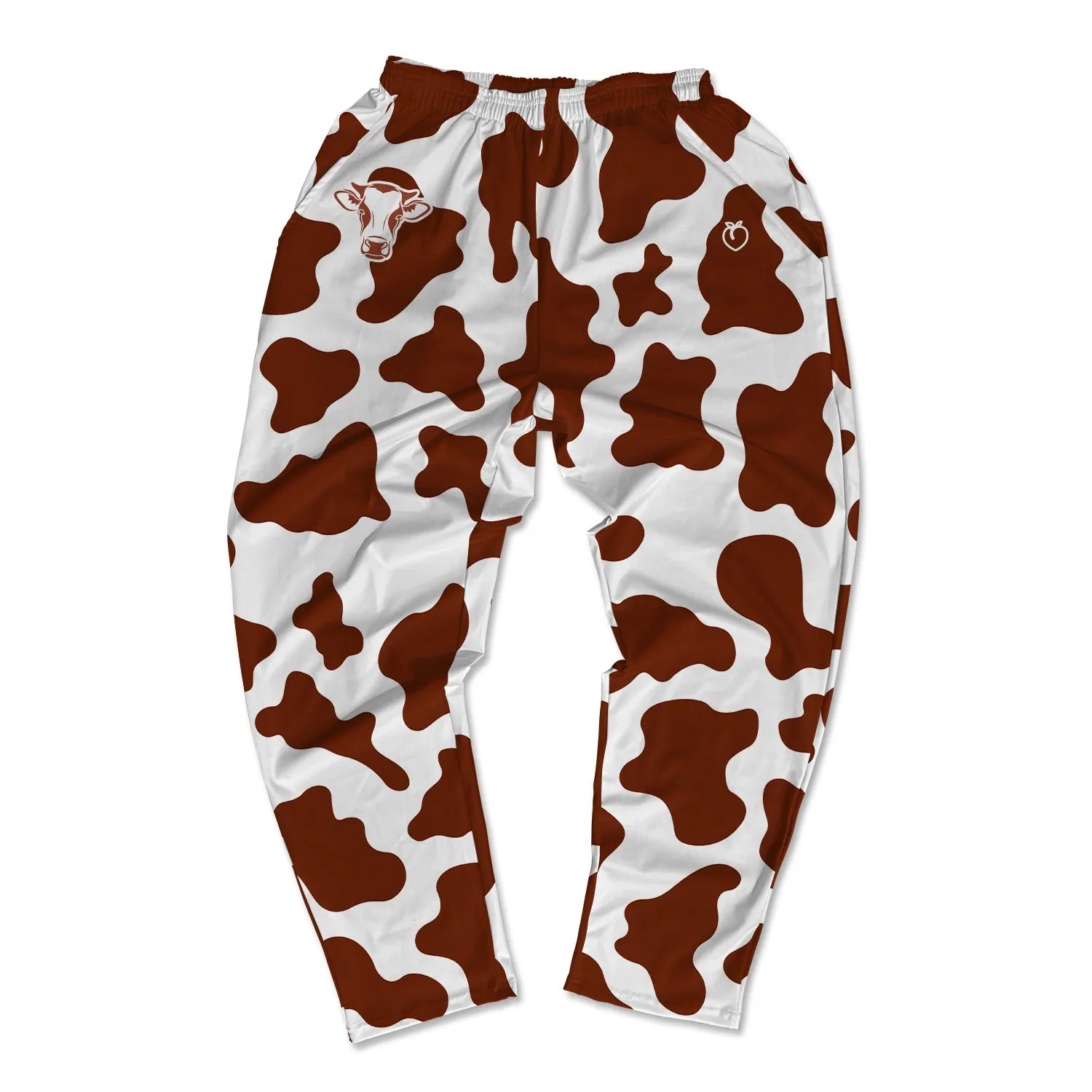 Muscle Pants - Brown Cow Print sold by Flex Living