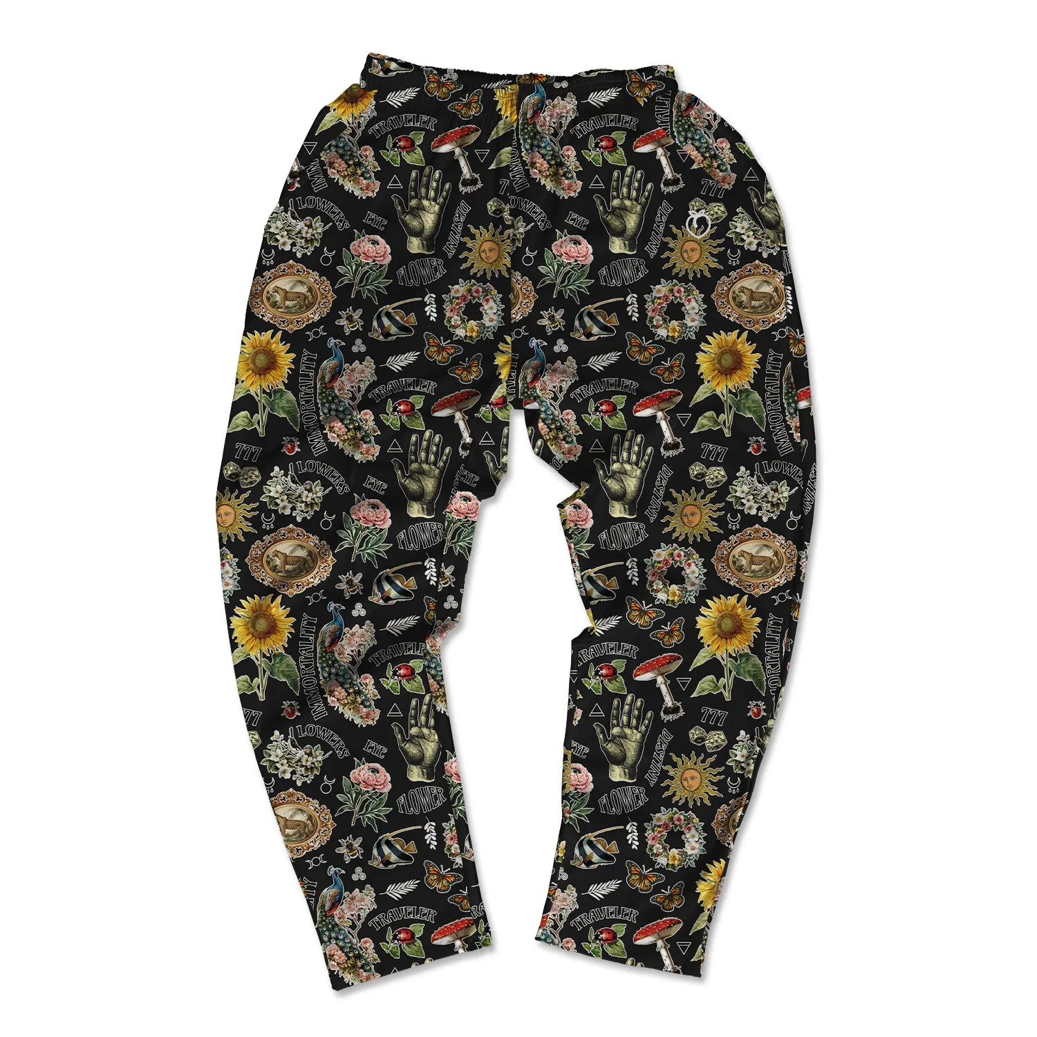 Muscle Pants - Black Retro Magic sold by Flex Living