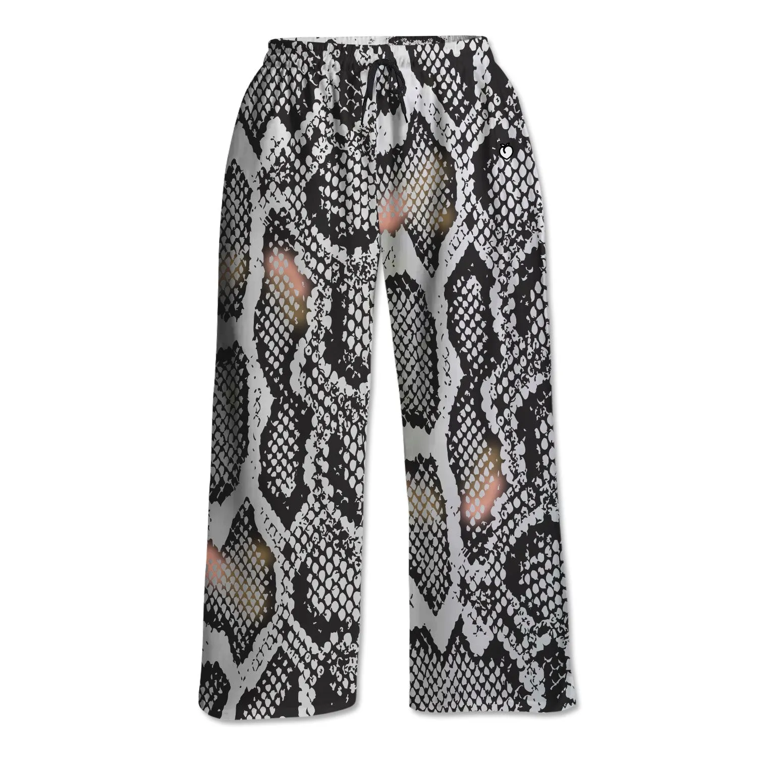 Wide Leg Lounge Pants - Snake Skin sold by Flex Living