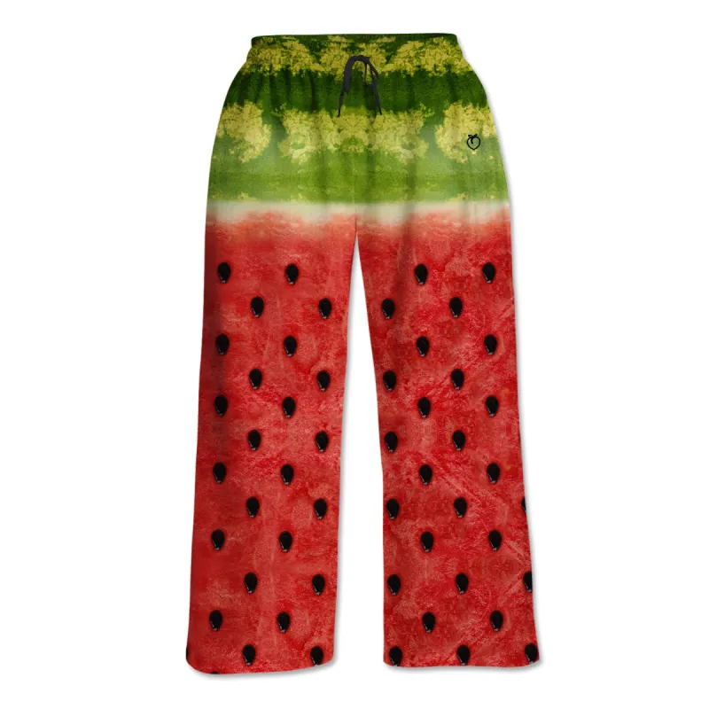 Wide Leg Lounge Pants - Watermelon sold by Flex Living