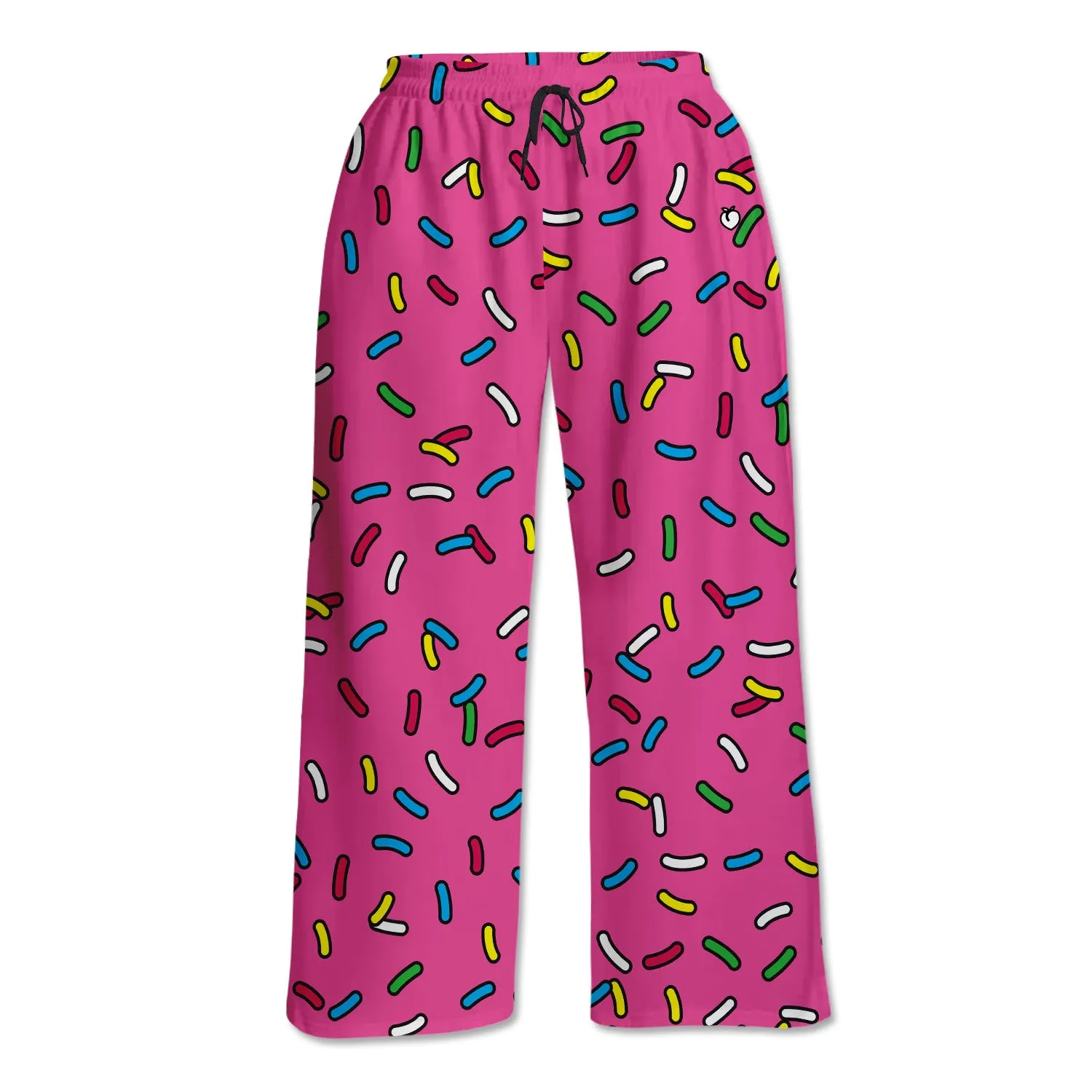 Wide Leg Lounge Pants - Cartoon Sprinkles sold by Flex Living
