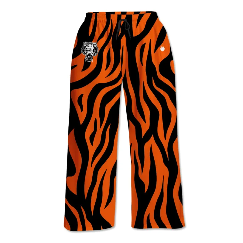 Wide Leg Lounge Pants - Tiger Print sold by Flex Living