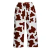 Unisex Lounge Pants - Brown Cow Print sold by Flex Living