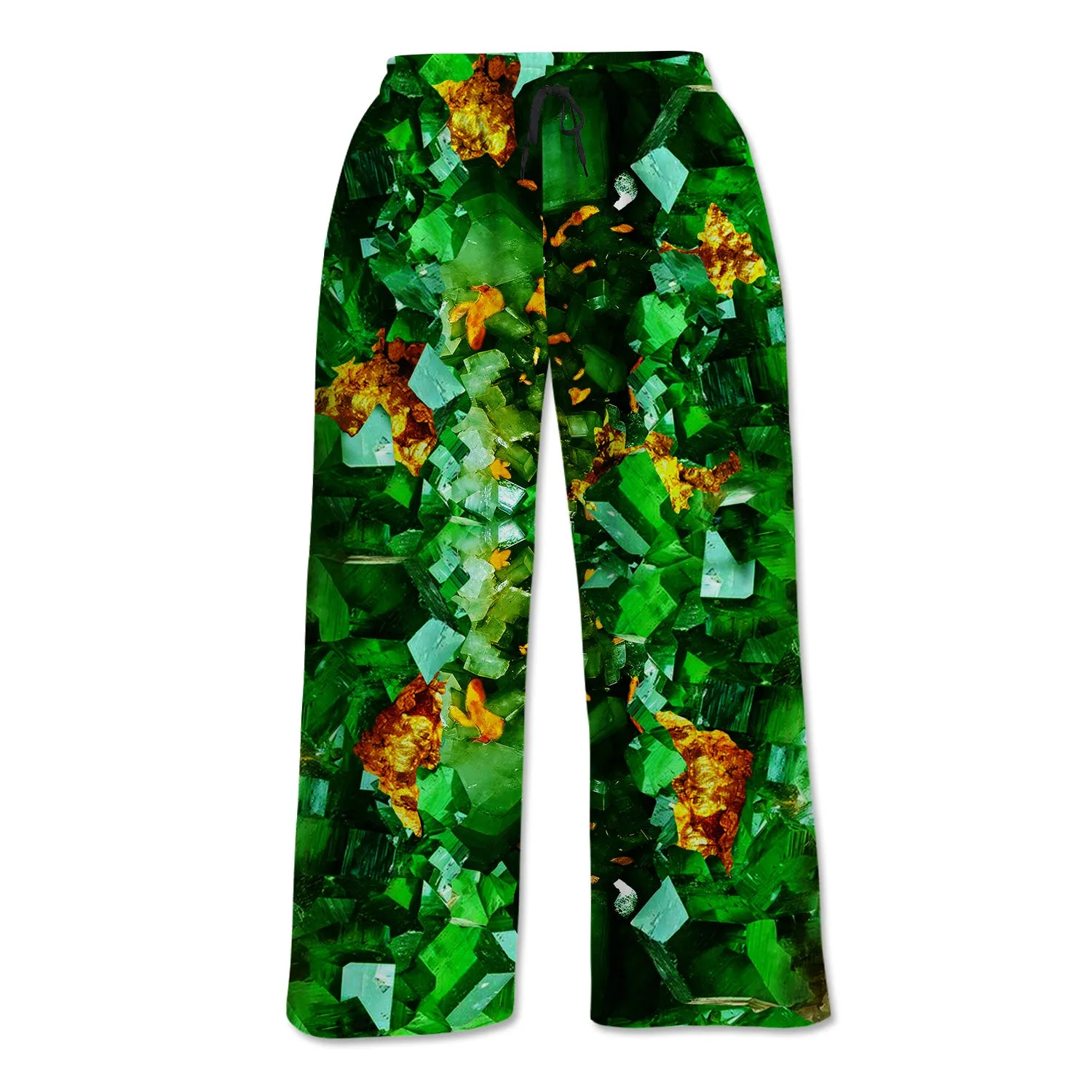 Unisex Lounge Pants - Emerald And Gold sold by Flex Living