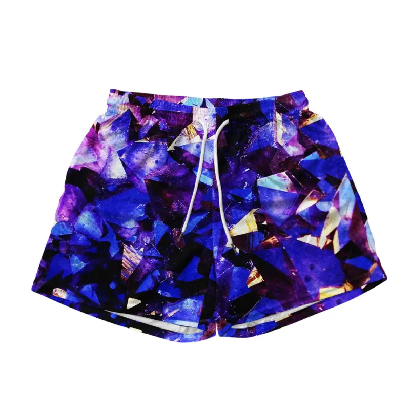 Basic Mesh Short - Amethyst Purple sold by Flex Living