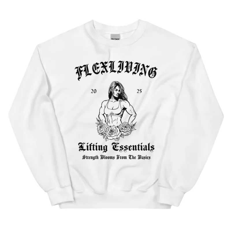 Lifting Essentials Unisex Sweatshirt sold by Flex Living