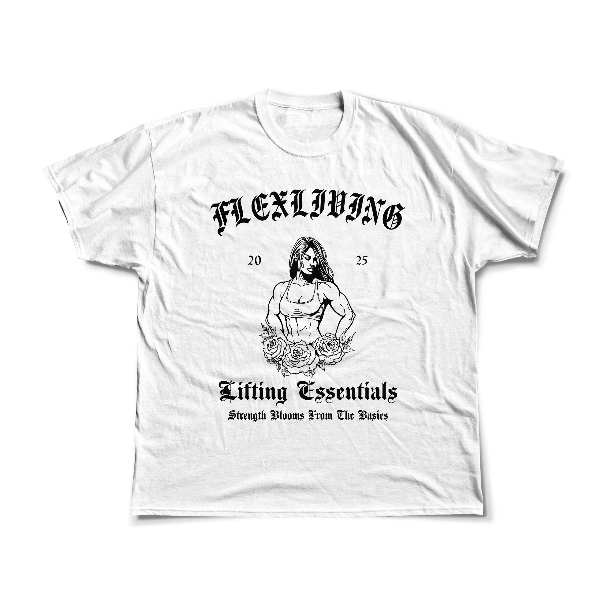 Lifting Essentials Premium Tee sold by Flex Living