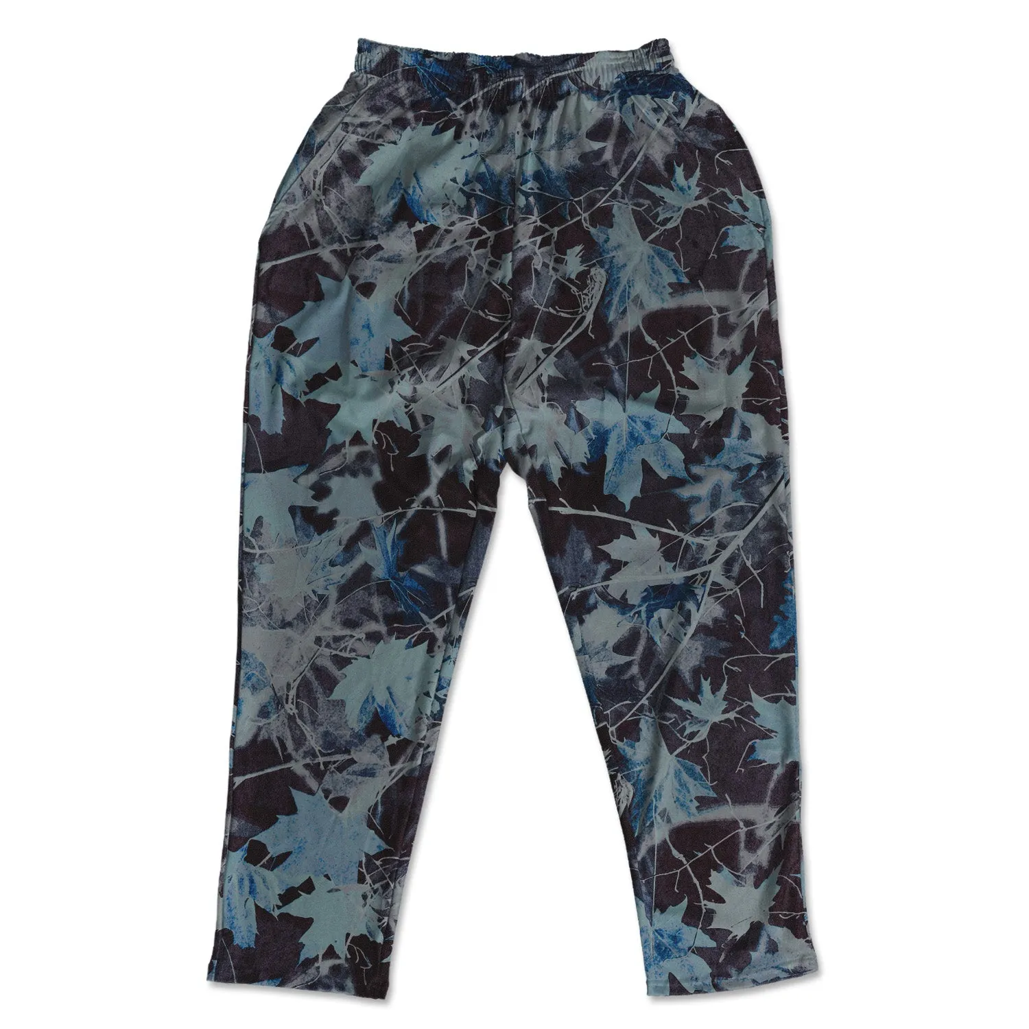 Muscle Pants - Blue & Black Maple Leaves sold by Flex Living product image thumbnail 2