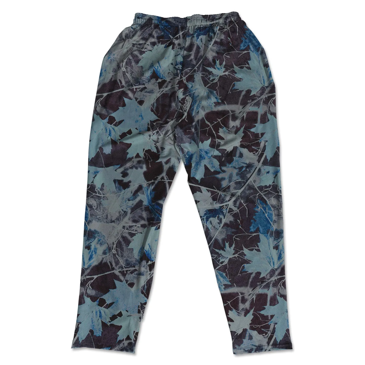Muscle Pants - Blue & Black Maple Leaves sold by Flex Living product image thumbnail 3