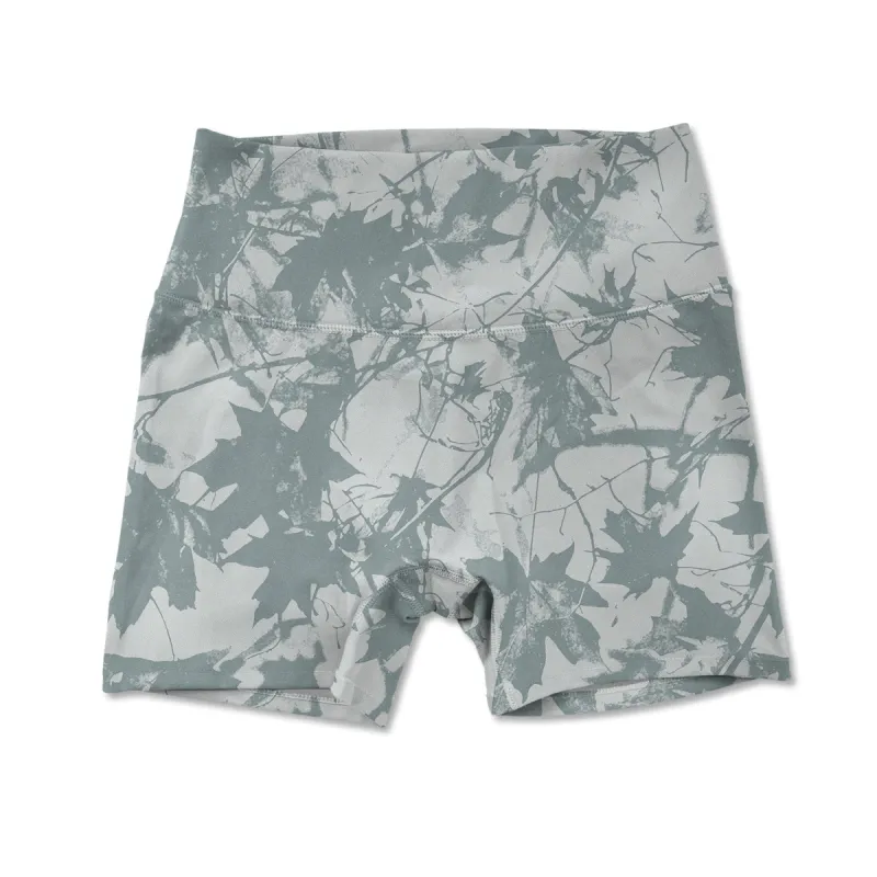 Printed Active Short - Silhouette Maple Leaves sold by Flex Living
