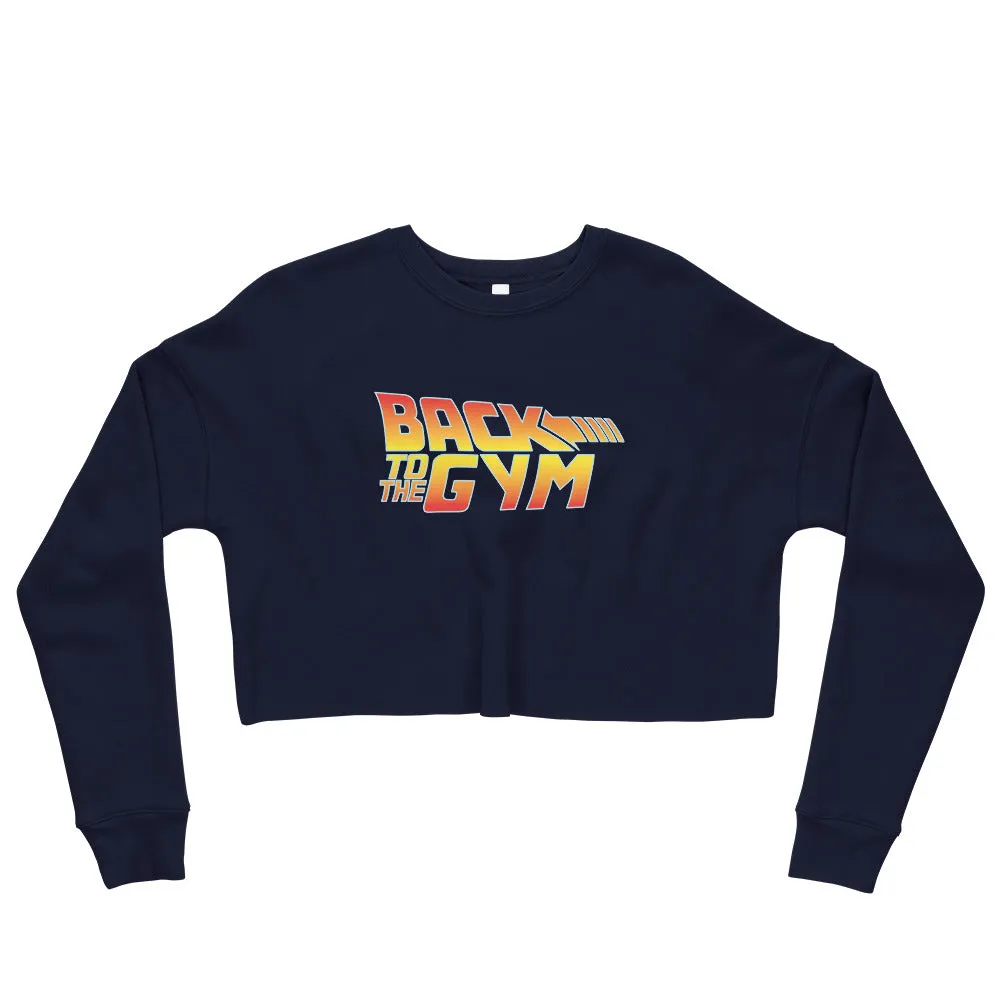 Back To The Gym Crop Sweatshirt sold by Flex Living product image thumbnail 2
