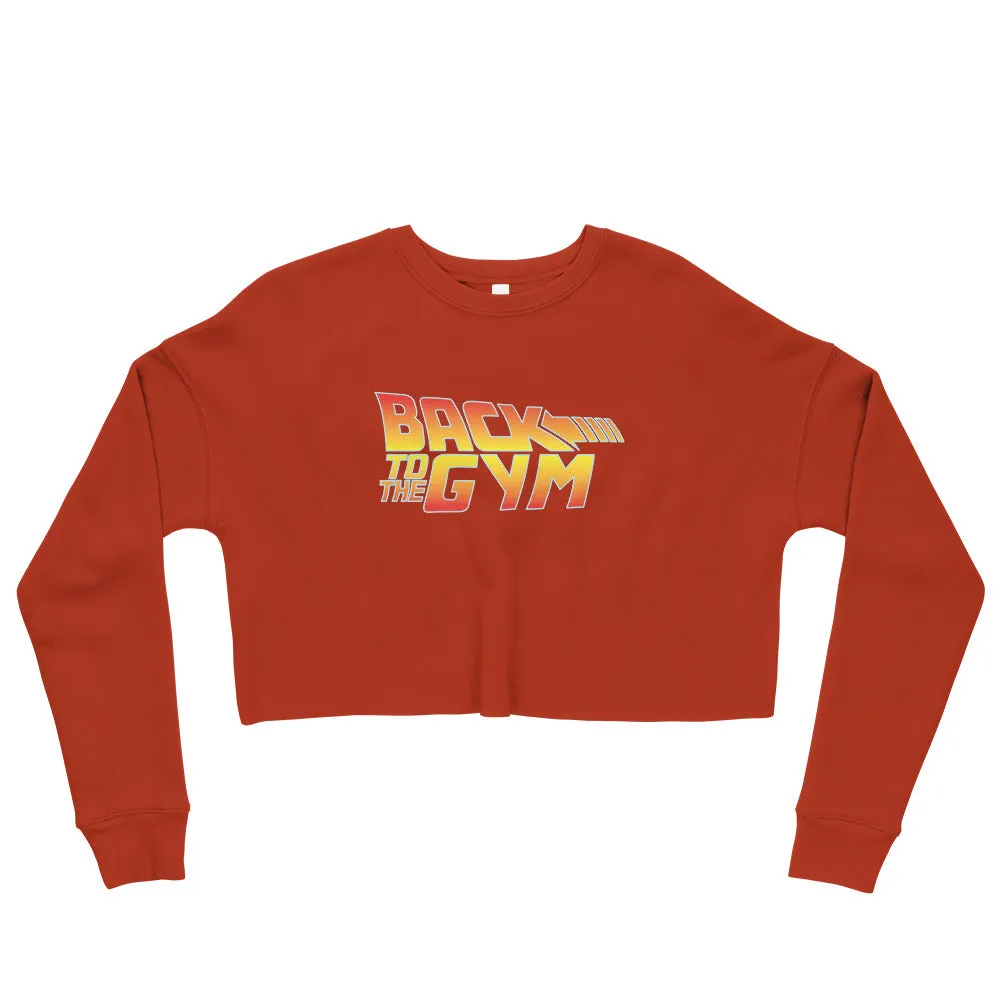 Back To The Gym Crop Sweatshirt sold by Flex Living product image thumbnail 3