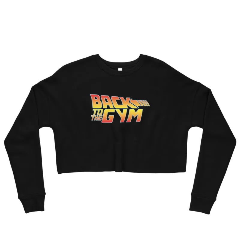 Back To The Gym Crop Sweatshirt sold by Flex Living