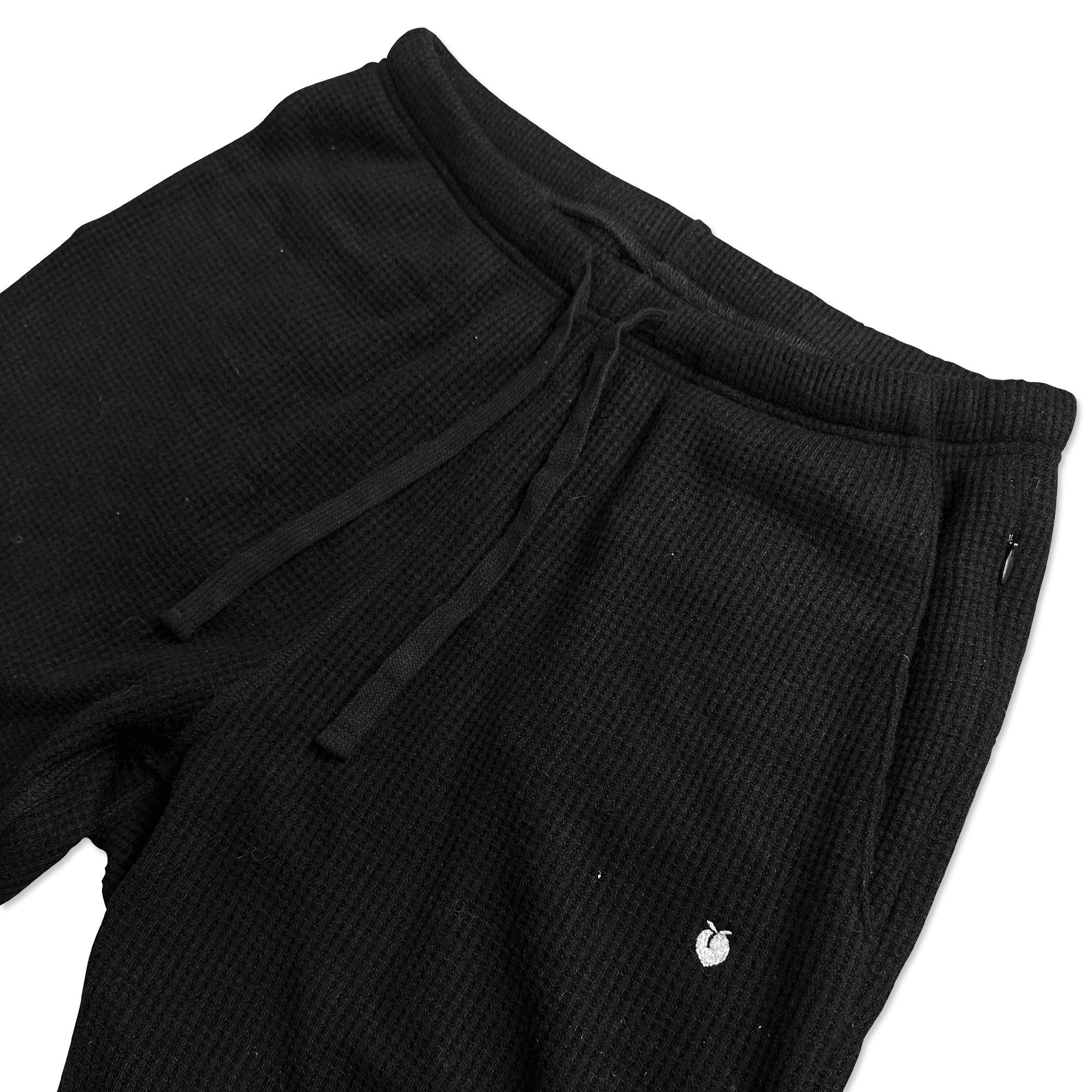 Waffle Tech Lounge Pants - Black sold by Flex Living product image thumbnail 2