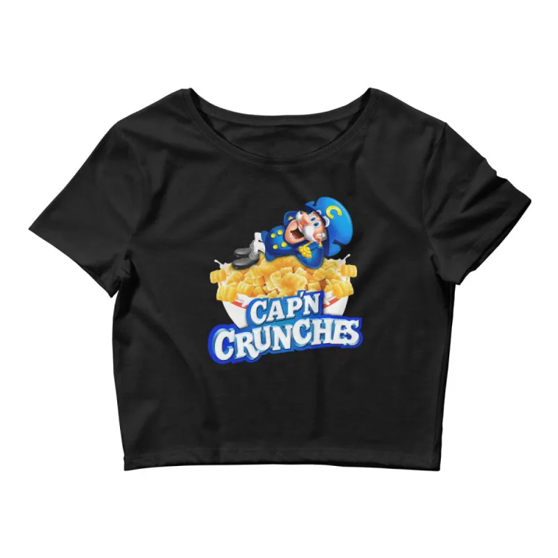 Cap'n Crunch Crop Tee sold by Flex Living
