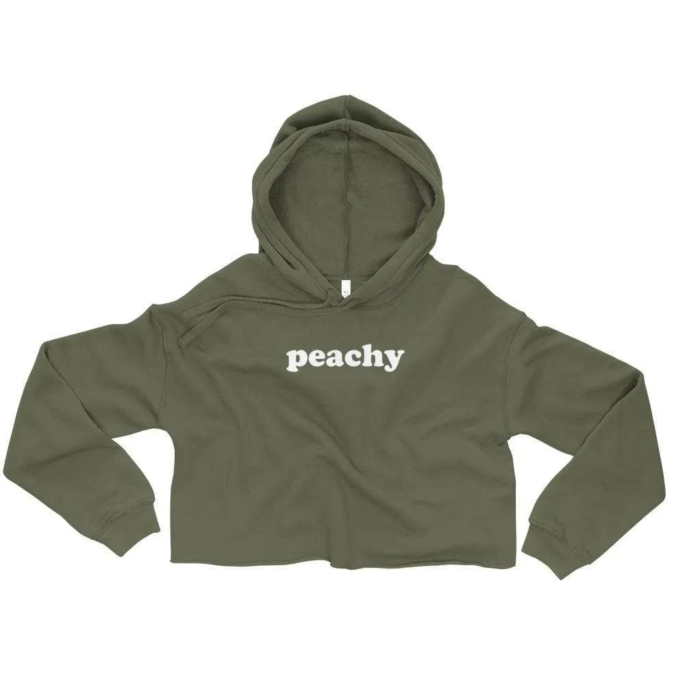 Peachy Crop Hoodie sold by Flex Living product image thumbnail 3