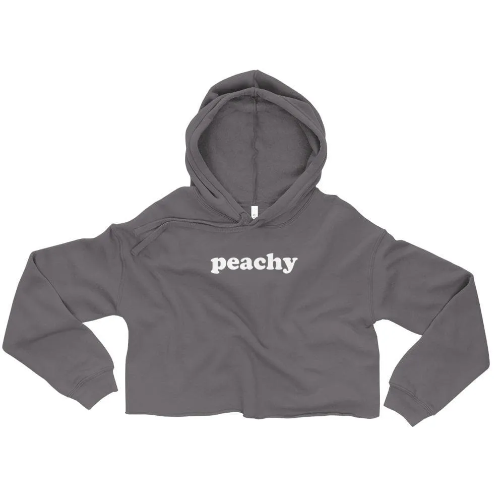 Peachy Crop Hoodie sold by Flex Living product image thumbnail 4