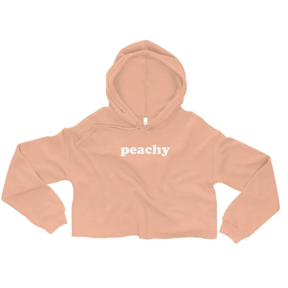 Peachy Crop Hoodie sold by Flex Living