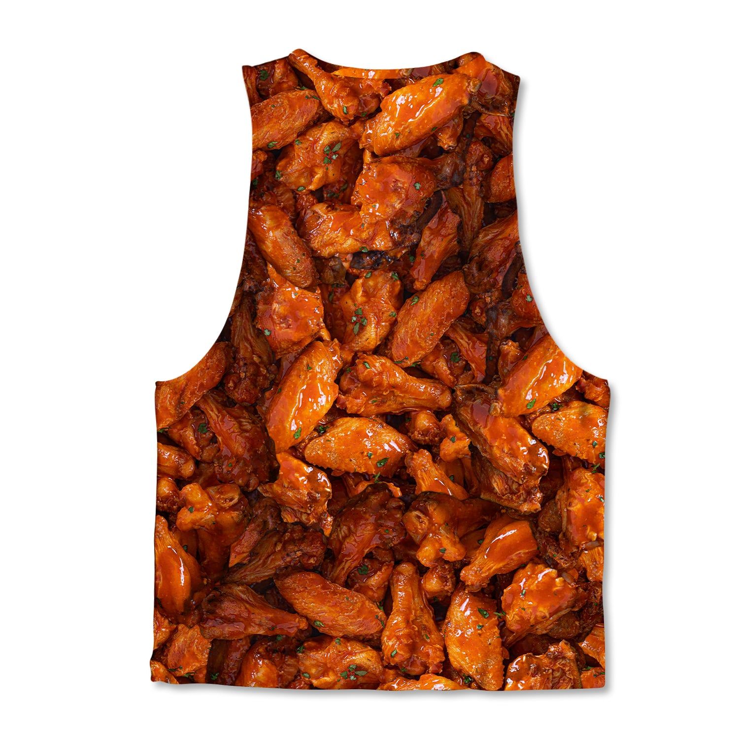 Printed Muscle Tank - Chicken Wings sold by Flex Living product image thumbnail 2