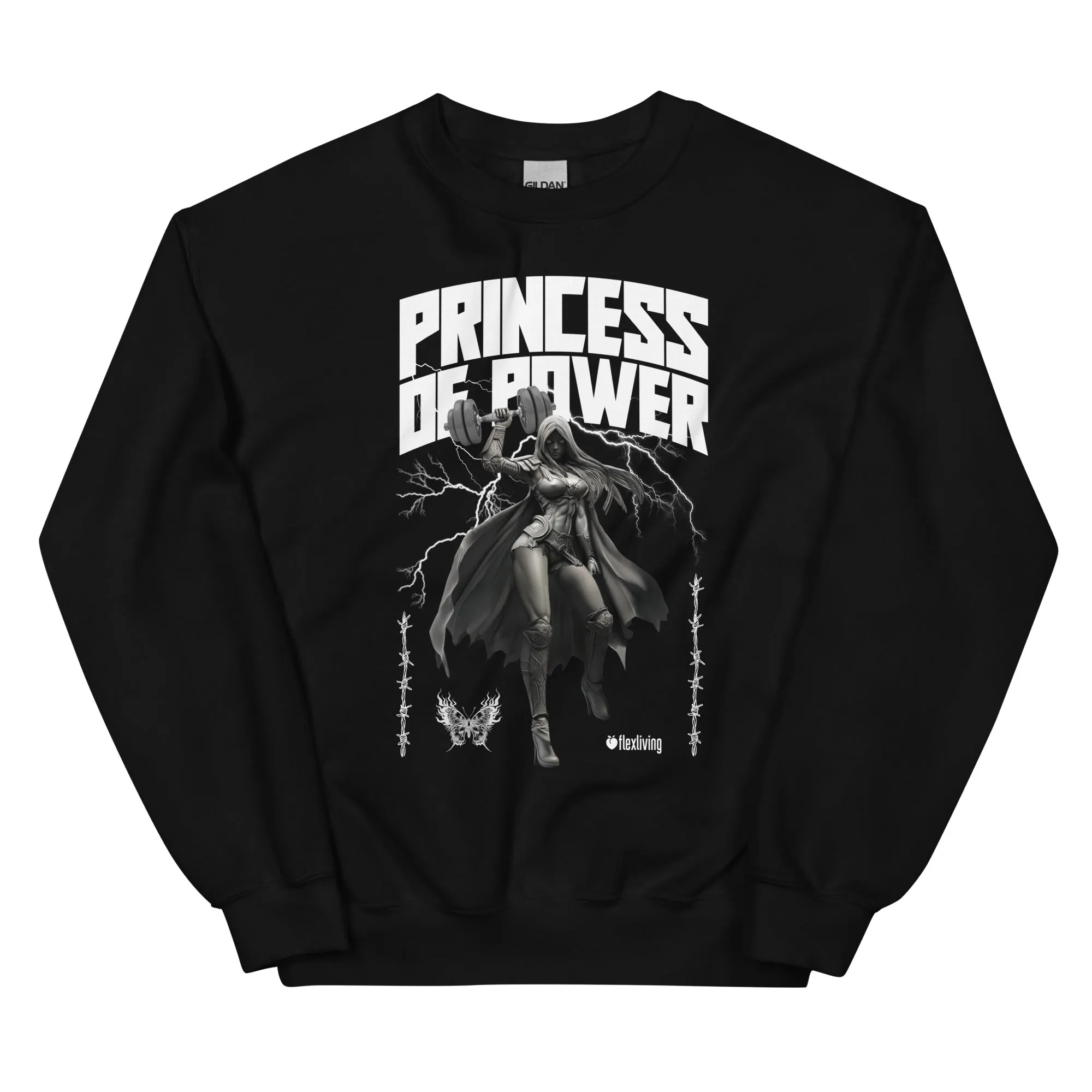 Princess Of Power Unisex Sweatshirt sold by Flex Living