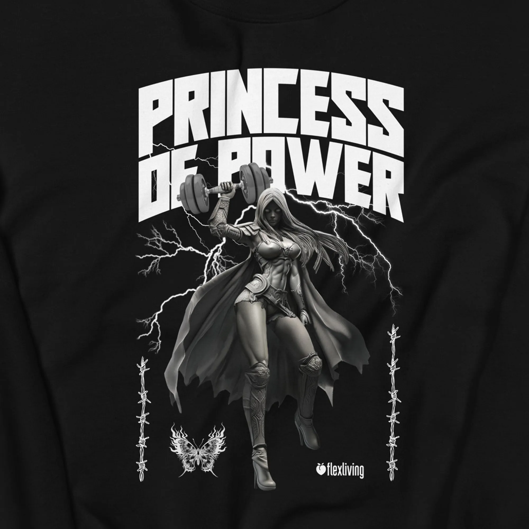 Princess Of Power Unisex Sweatshirt sold by Flex Living product image thumbnail 2
