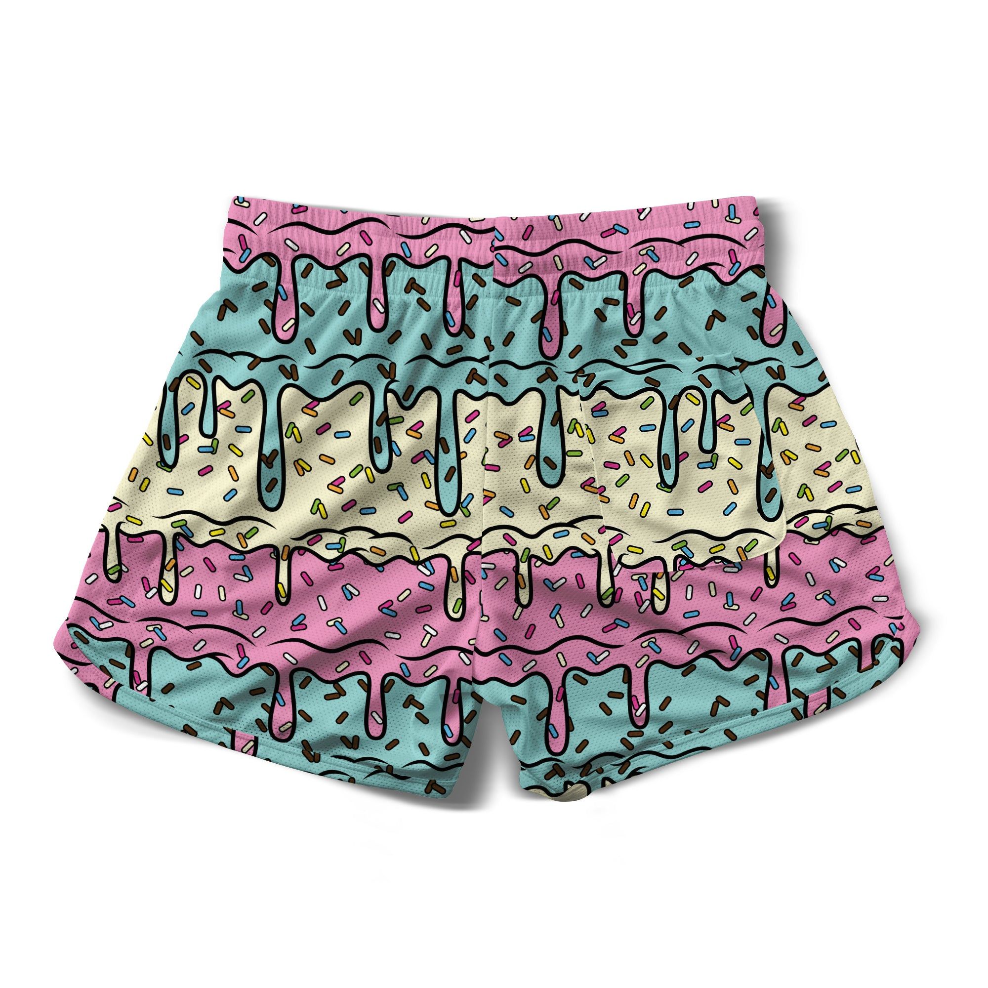 Muay Thai Shorts - Ice Cream Drip sold by Flex Living product image thumbnail 2