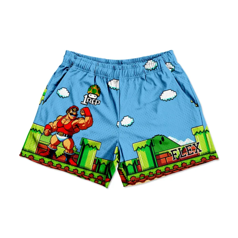 Mesh Flex Shorts 5" - One More Rep sold by Flex Living