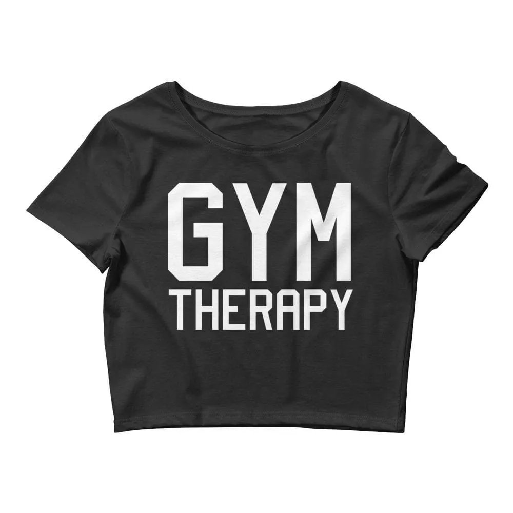 Gym Therapy Crop Tee sold by Flex Living