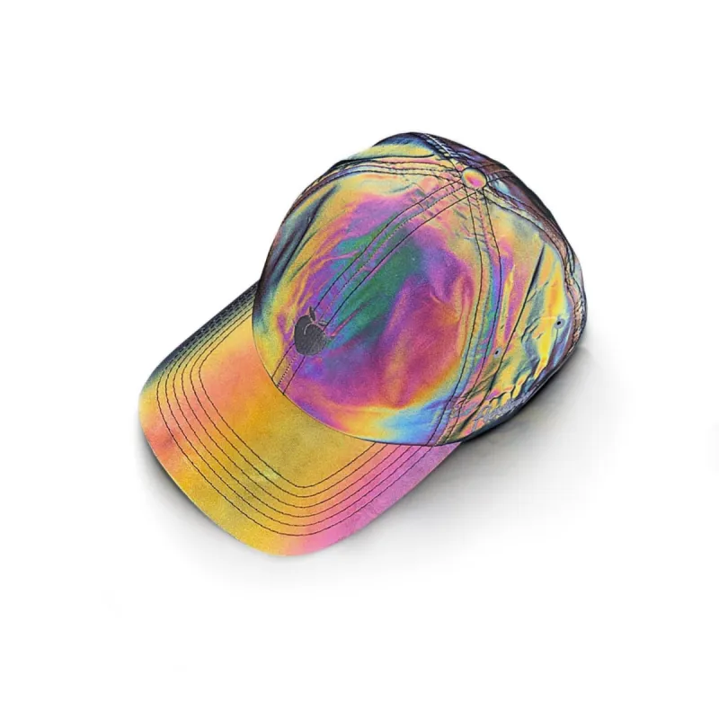 Rainbow Reflective Dad Hat sold by Flex Living
