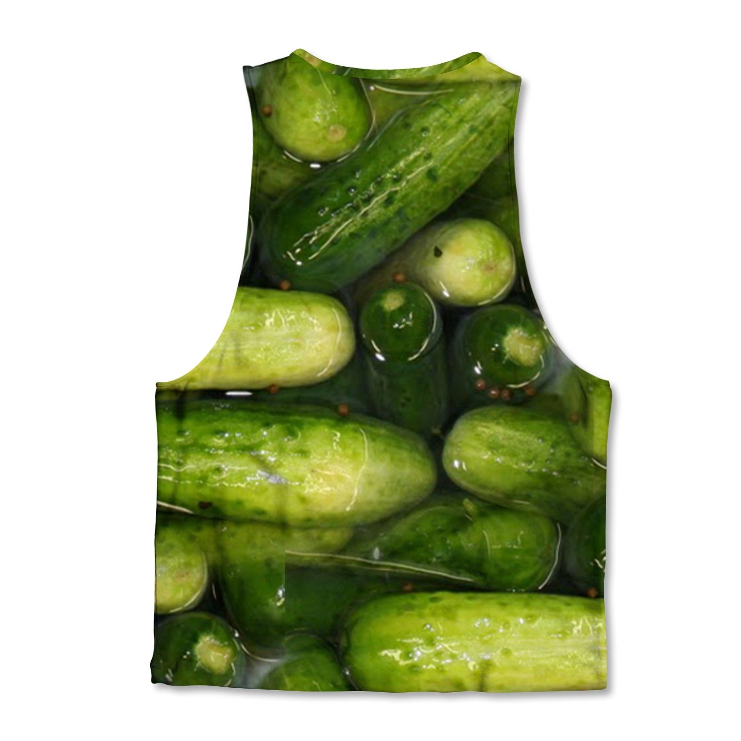 Printed Muscle Tank - Pickles sold by Flex Living product image thumbnail 2