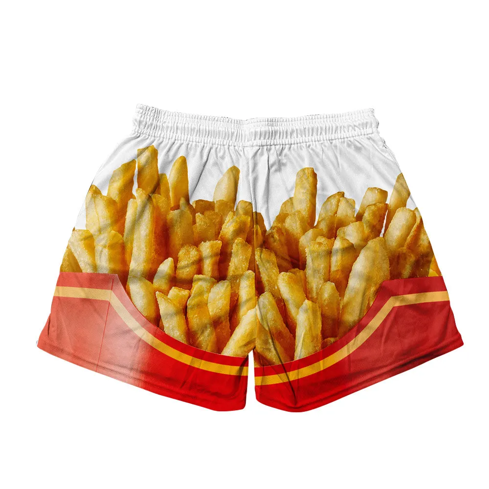 Basic Mesh Short - French Fries sold by Flex Living product image thumbnail 3