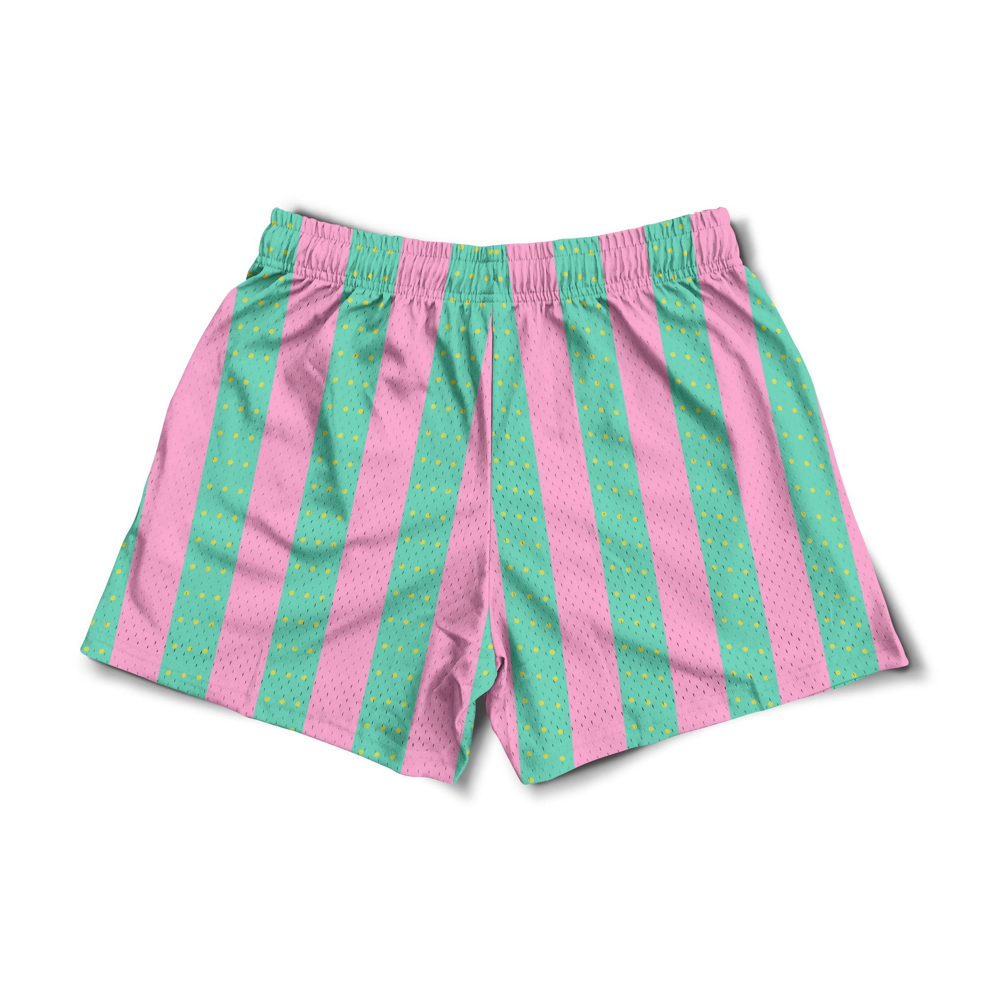 Mesh Flex Shorts 5" - Pastel Striped sold by Flex Living product image thumbnail 4