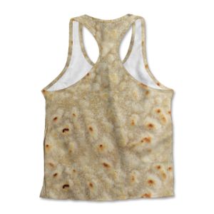 Printed Jersey Tank - Tortilla sold by Flex Living